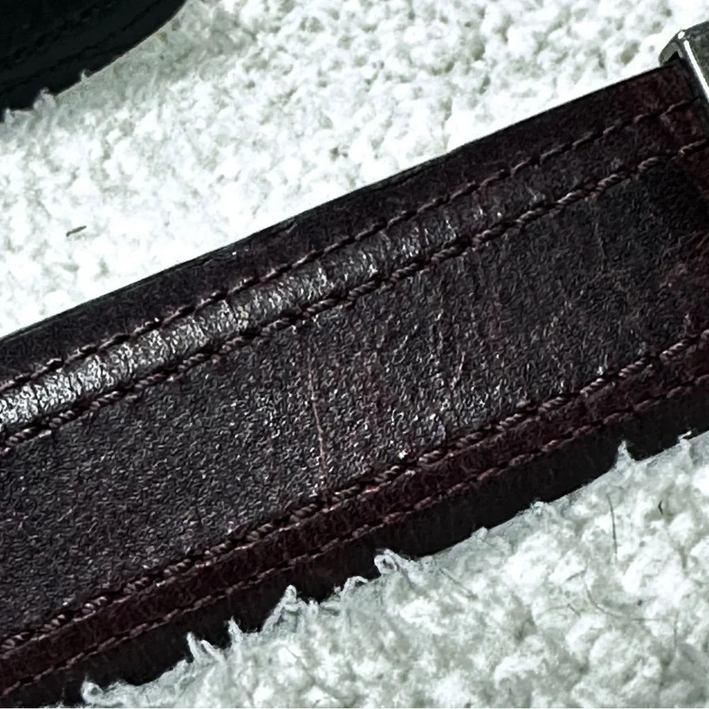 Columbia Genuine Leather Reversible Brown / Black Belt , Outdoor, cabincore 38